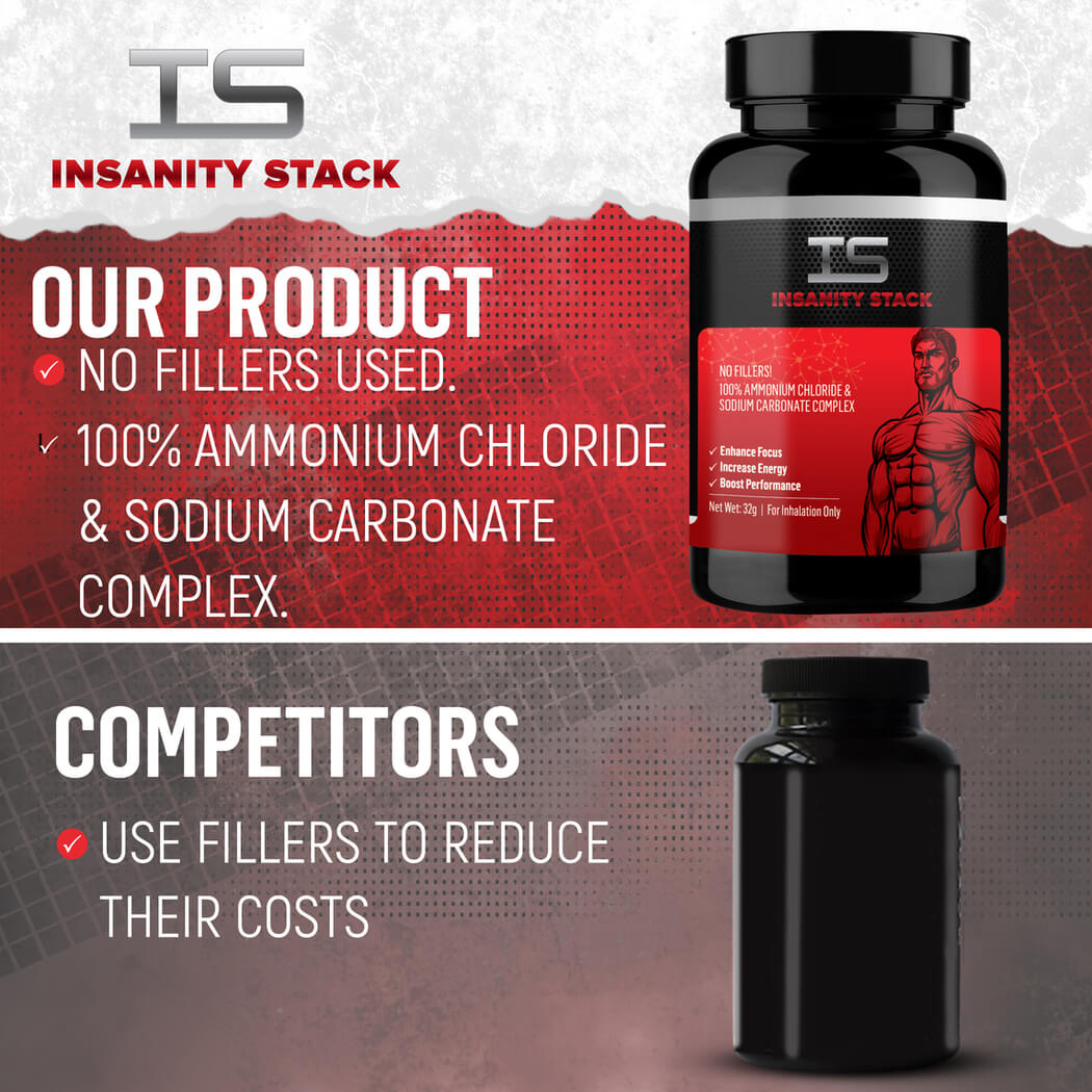 Ammonia Smelling Salts for Powerlifters, Weightlifters & Athletes