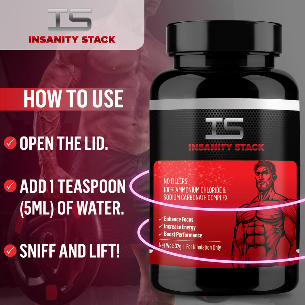 Ammonia Smelling Salts for Powerlifters, Weightlifters & Athletes